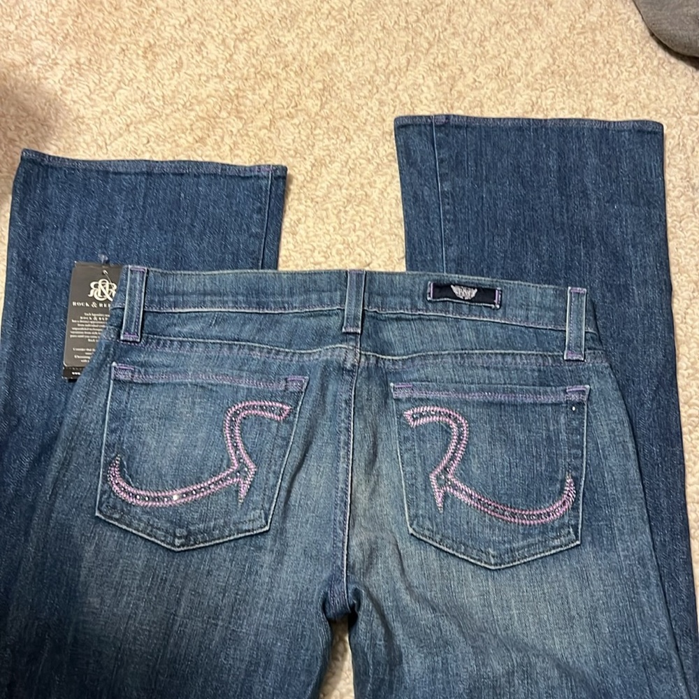 Rock and Republic lowrise boot cut Kasandra 27 jeans - Picture 4 of 5